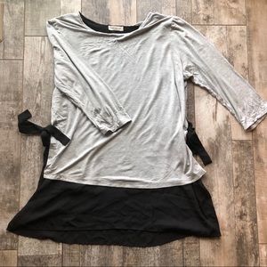 Dual Layer Top with Side Ties